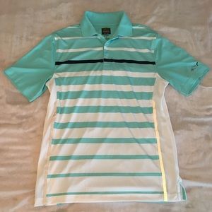 SMALL Shark Greg Norman Athletic Polo